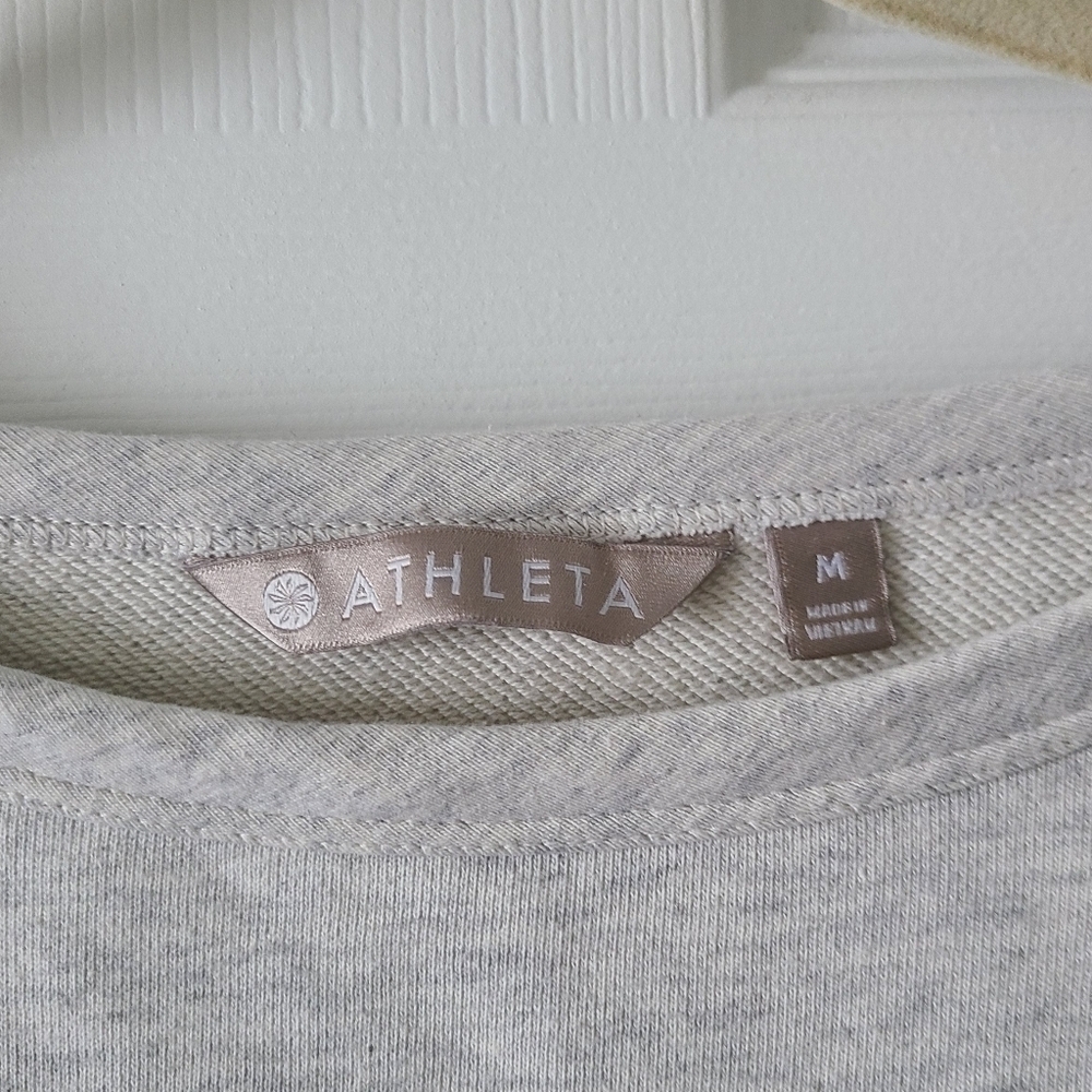 Athleta French Terry Crop Sweatshirt - Picture 4 of 4